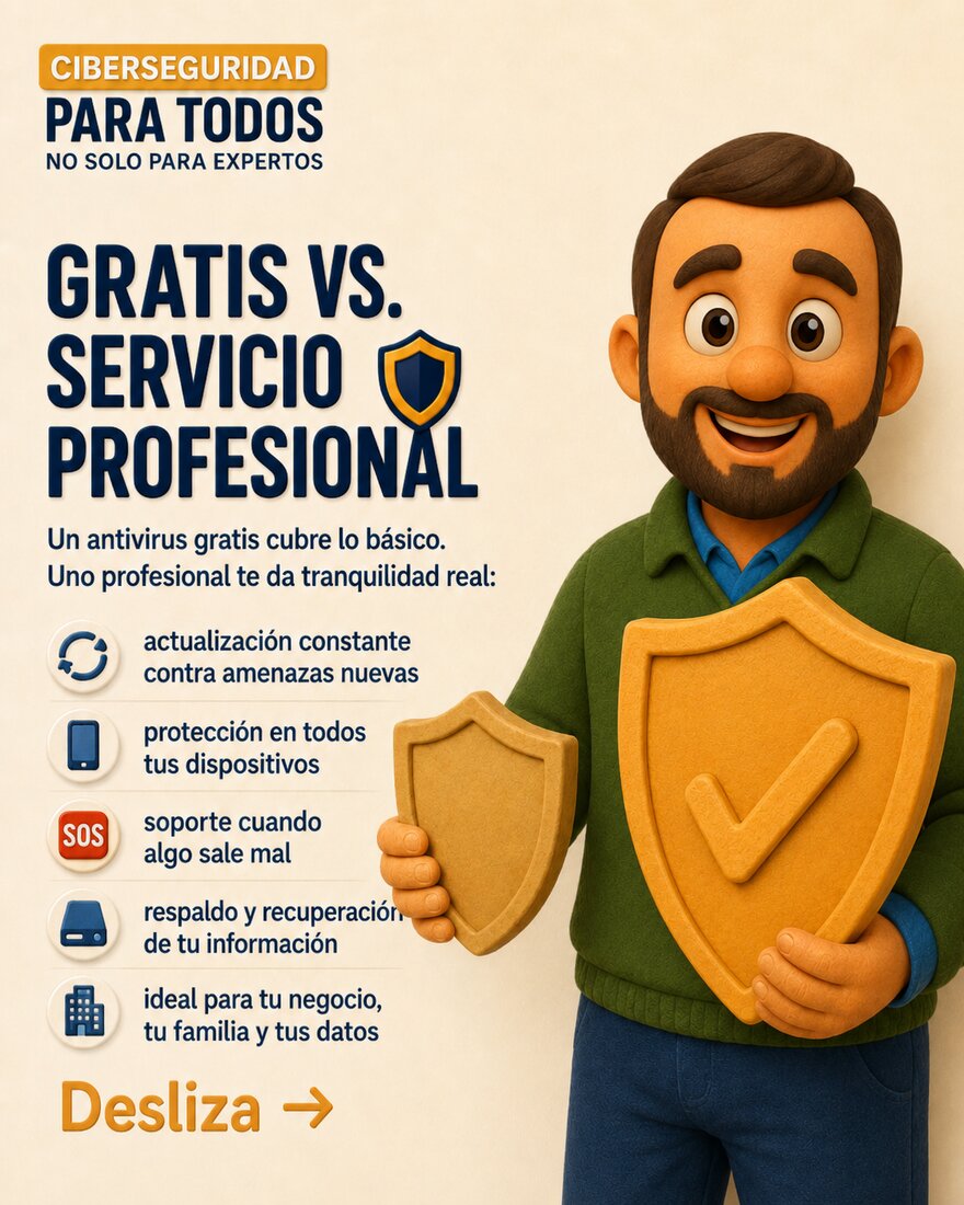 Gratis vs. servicio profesional