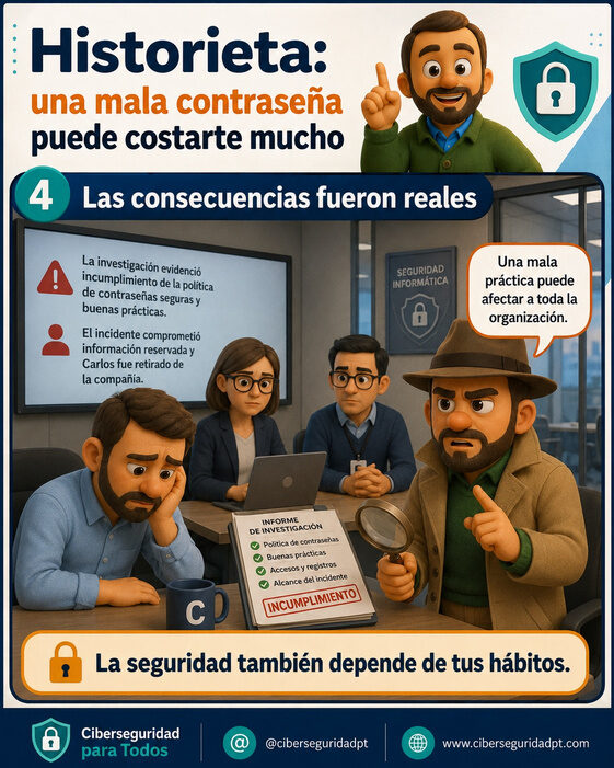 Viñeta 4: las consecuencias fueron reales