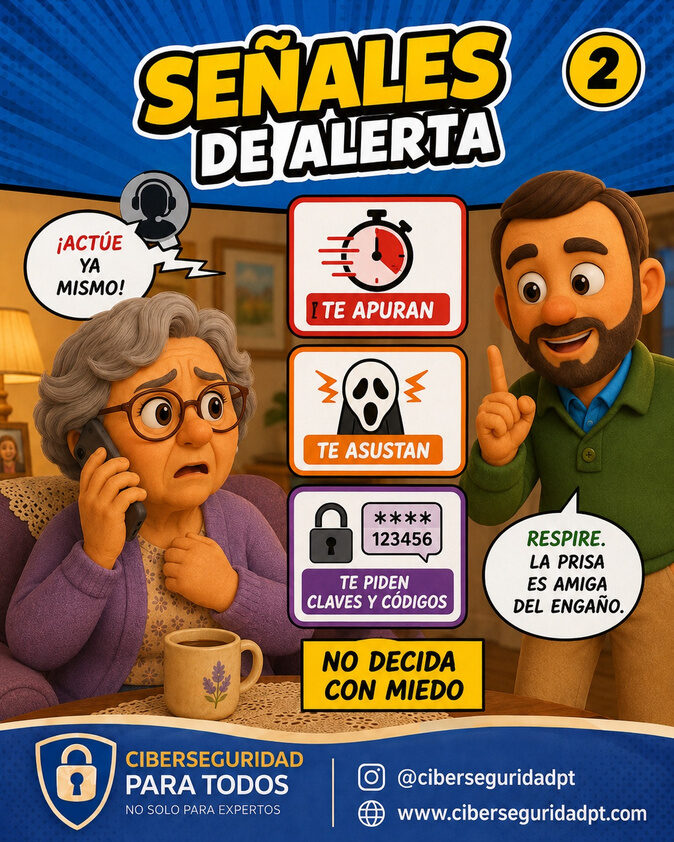 Viñeta 2: señales de alerta