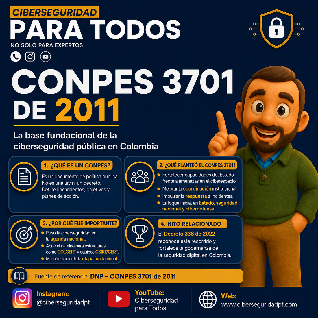CONPES de ciberseguridad