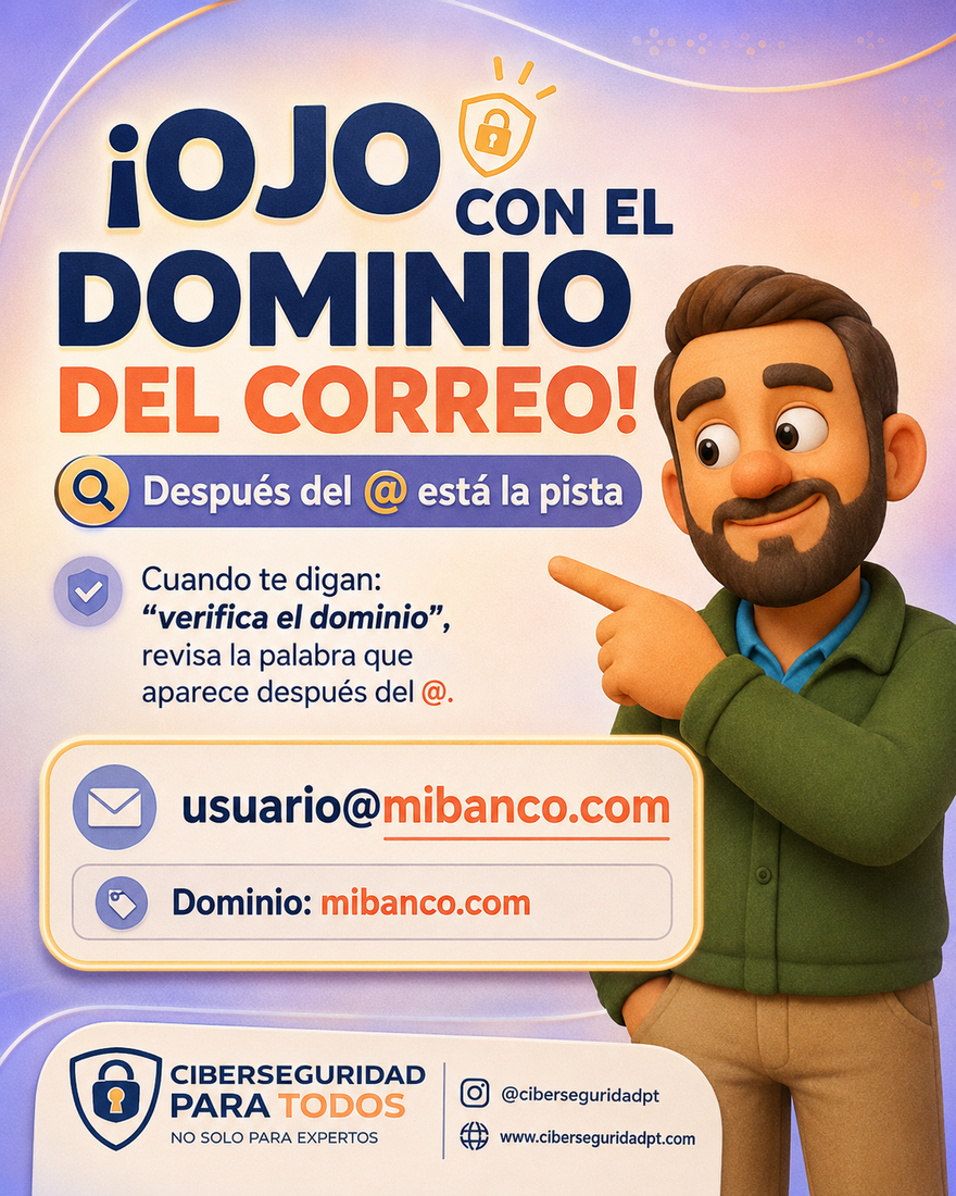 Ojo con el dominio del correo