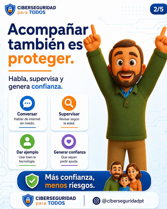 Acompañar también es protegerlos