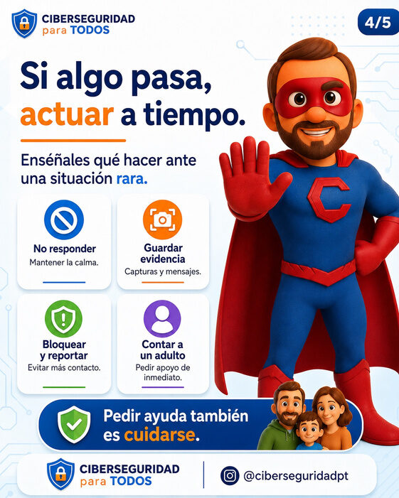 Si algo pasa, actúa a tiempo