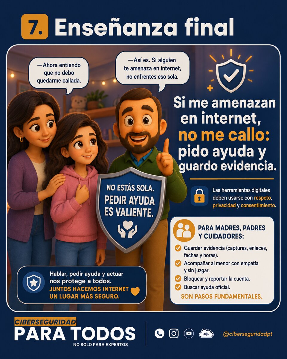 Viñeta 7: Enseñanza final