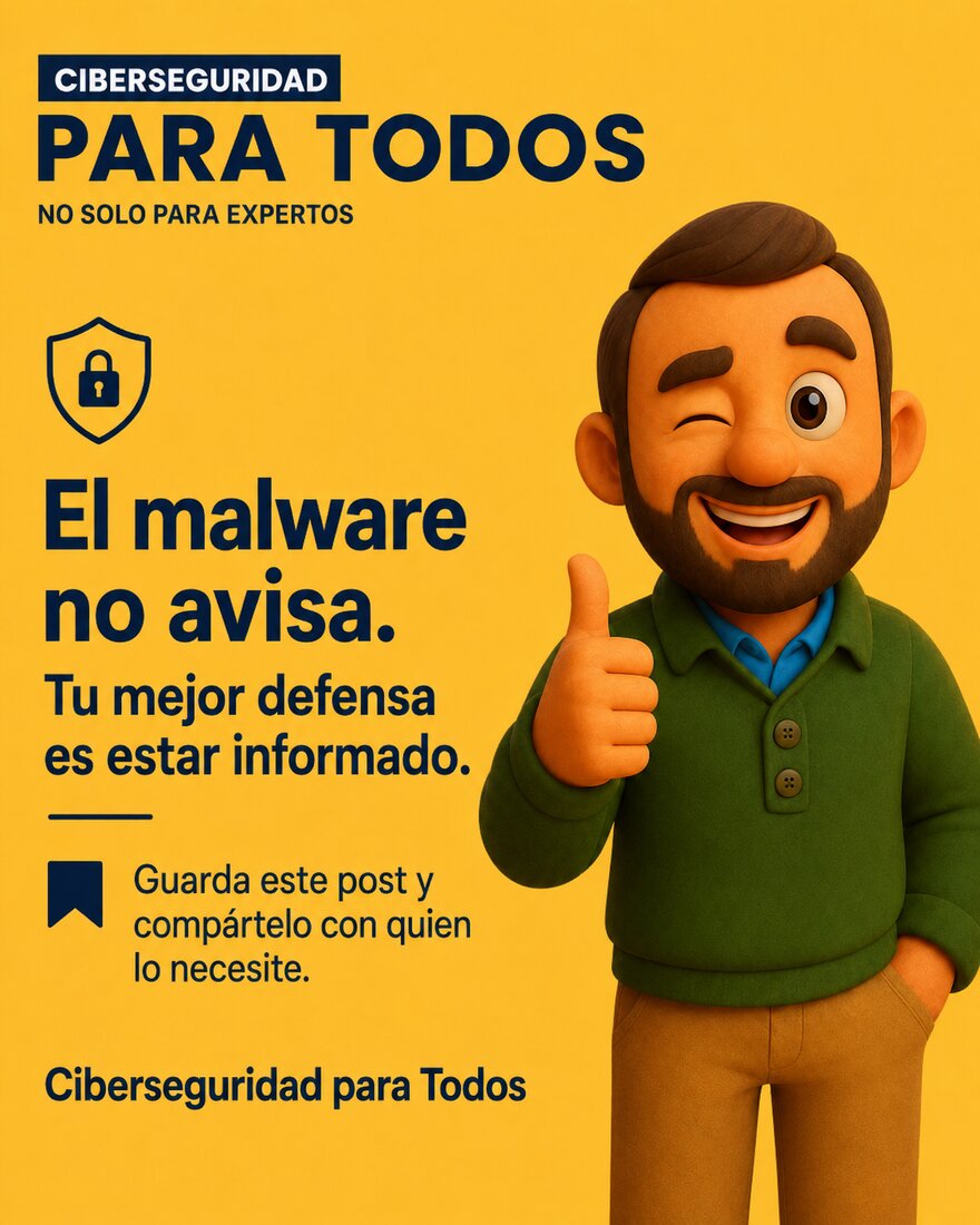 El malware no avisa