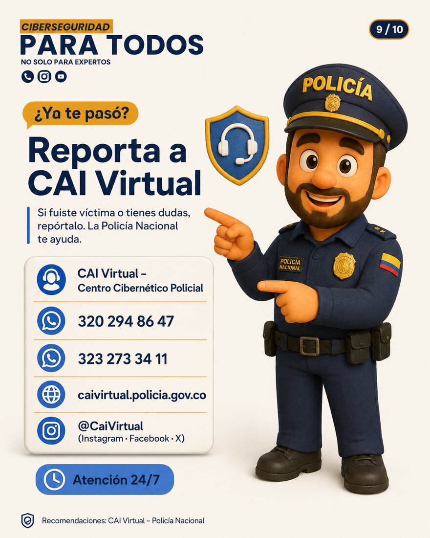 Reporta a CAI Virtual